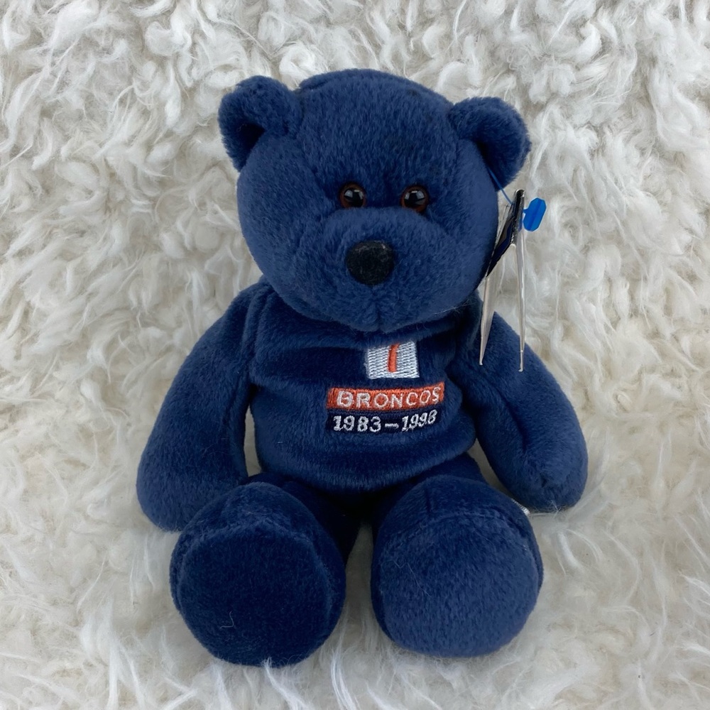 Limited Treasures Denver Broncos John Elway # 7 Teddy Bear Plush 8”